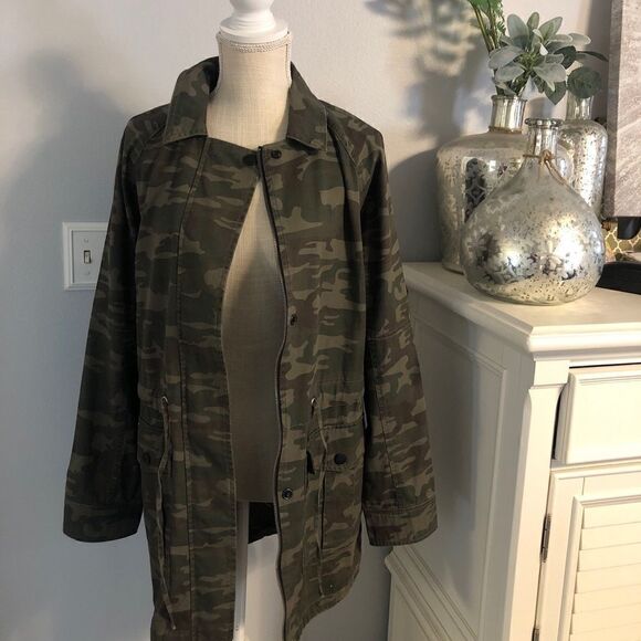 Womens Sanctuary Camo Jacket medium‎ - Picture 1 of 6